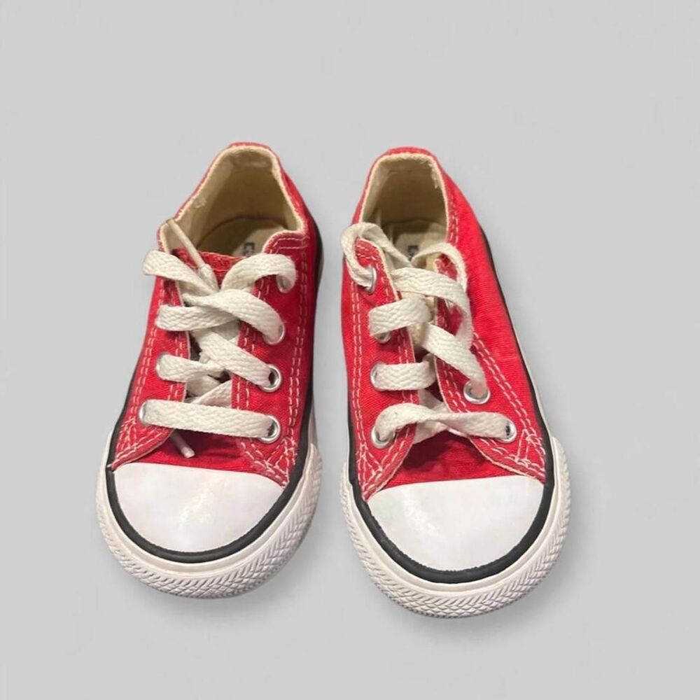 Converse Red First-shoes-baby-shoes